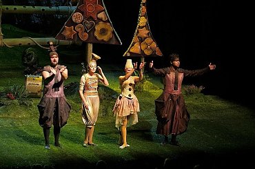Spektakl dla dzieci "Jaś i Małgosia", Suwalski Ośrodek Kultury, Suwałki, 11.10.2013 #SpektaklDlaDzieci #SuwalskiOśrodekKultury #Suwałki