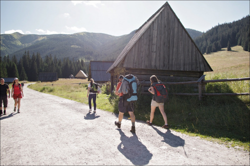 w drodze do schroniska- Dolina Chochołowska #DolinaChochołowska #góry #Lipiec2013 #Tatry