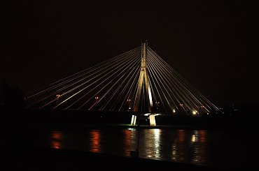 Most Świętokrzyski #noc #światła #NocneZdjęcia