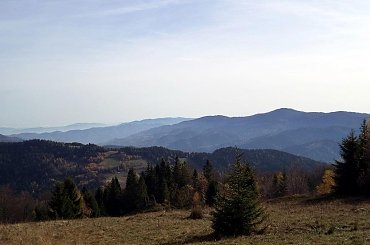 Lubań i Beskid Sądecki spod Przechyby #góry #beskidy #gorce #bieniowe #gorc #przysłop