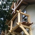 Balkoniki drewniane