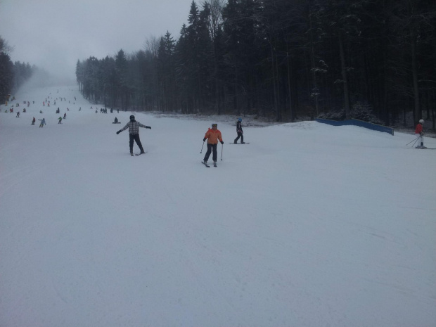 Kraliky, SkiPark Cervena Voda #kraliky #narty