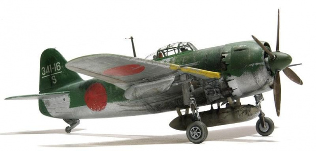 #KawanischiN1K1Tamiya72Spiton