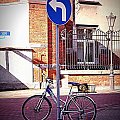 Parking dla rowerów w Oświęcimiu-foto z dnia 10.02 2014r