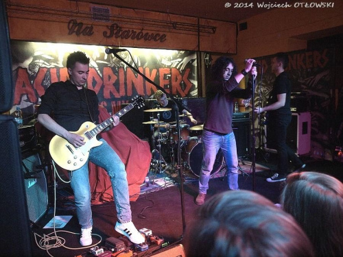 Koncert zespołu Traffic Junky (support Acid Drinkers), 44 Suwalskie Ucho Muzyczne, 15.II.2014 #HardRock #koncert #SuwalskieUchoMuzyczne #Suwałki #TrafficJunky