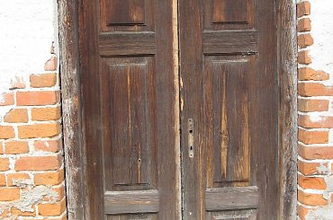 Młyn w Michalowie, 22 lut 2014, drzwi #Michalów #młyn