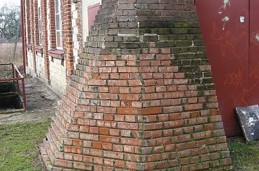 Eletrownia wodna na rzece Wieprz w Michalowie, detale budowlane #Michalów #ElektrowniaWodna #Wieprz