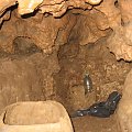Jaskinia krasowa koło Krakowa, komora na narzędzia do pracy #jaskinia #kras