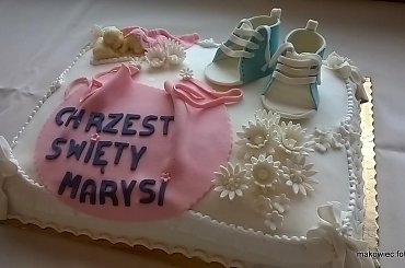 Tort na chrzciny #chrzciny #TortNaChrzciny #TortOkazjonalny #buciki