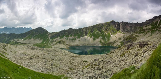 Zadni Staw #arietiss #góry #krajobraz #panorama #Tatry