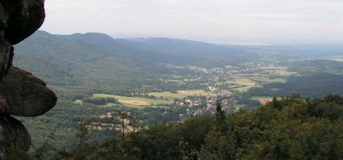widok z czeskiego Nalesnika