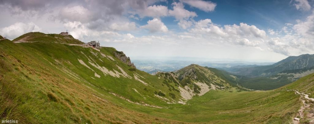 Kasprowy Wierch i Dolina Gąsienicowa... #arietiss #góry #krajobraz #panorama #Tatry