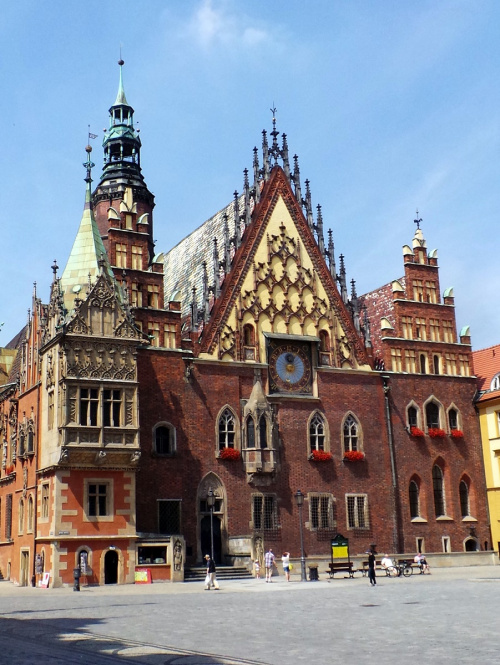 Wrocław - RATUSZ - elewacja wschodnia