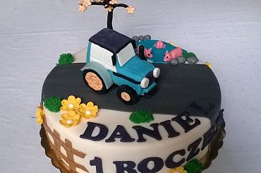 Traktor dla Daniela #traktor #TortZTraktorem #TortyOkolicznościowe #tort