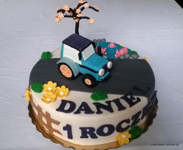 Traktor dla Daniela #traktor #TortZTraktorem #TortyOkolicznościowe #tort