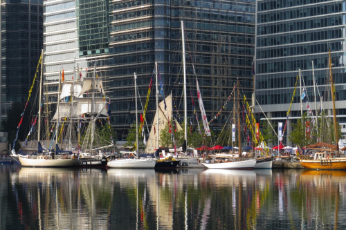 Royal Greenwich Tall Ships Festival 2014 - Wood Wharf, Canary Wharf