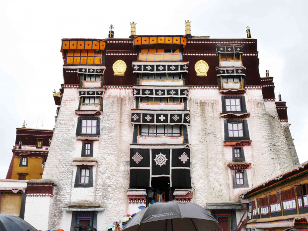 Zabudowa Lhasy w Tybecie