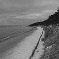 Zimowy spacer nad morzem ... bez słoneczka #BałtykMorzePlaża