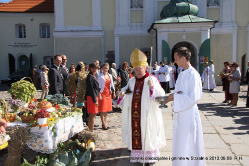 Dożynki diecezjalne i gminne w Strzelnie 2013