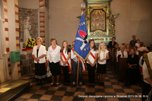 Dożynki diecezjalne i gminne w Strzelnie 2013