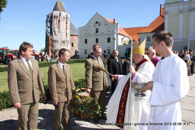 Dożynki diecezjalne i gminne w Strzelnie 2013