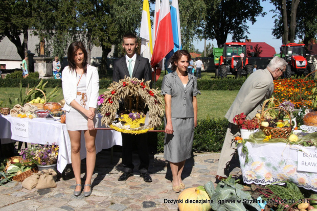 Dożynki diecezjalne i gminne w Strzelnie 2013