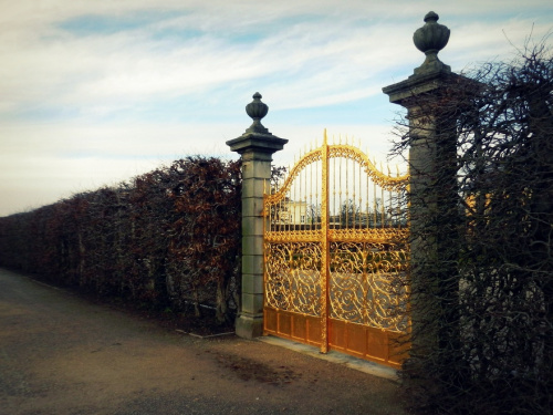Złota Brama (Goldenes Tor) - Wielki Ogród (Grosser Garten), jeden z Królewskich Ogrodów Herrenhausen w Hanowerze