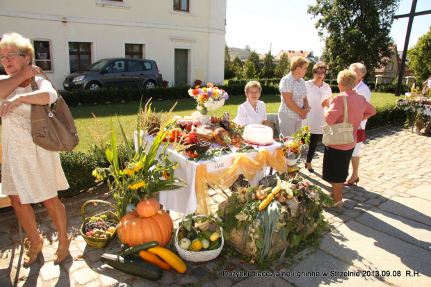 Dożynki diecezjalne i gminne w Strzelnie 2013