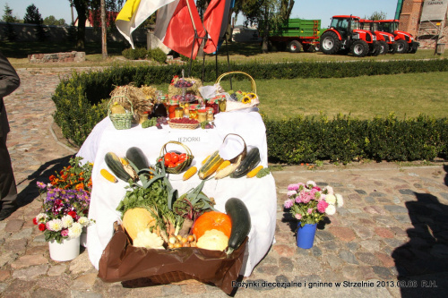 Dożynki diecezjalne i gminne w Strzelnie 2013