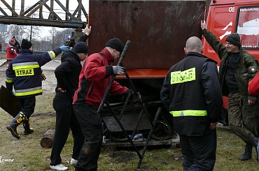 III akcja sprzątania dna Pisy 14.03.2015 #Pisa #Pisz