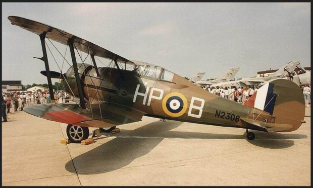 Gloster Gladiator Mk II tombie #GlosterGladiatorMkIITombie01