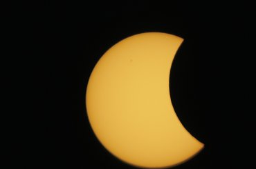 Zaćmienie słońca 2015 obserwowane w Chełmie #słońce #zaćmienie