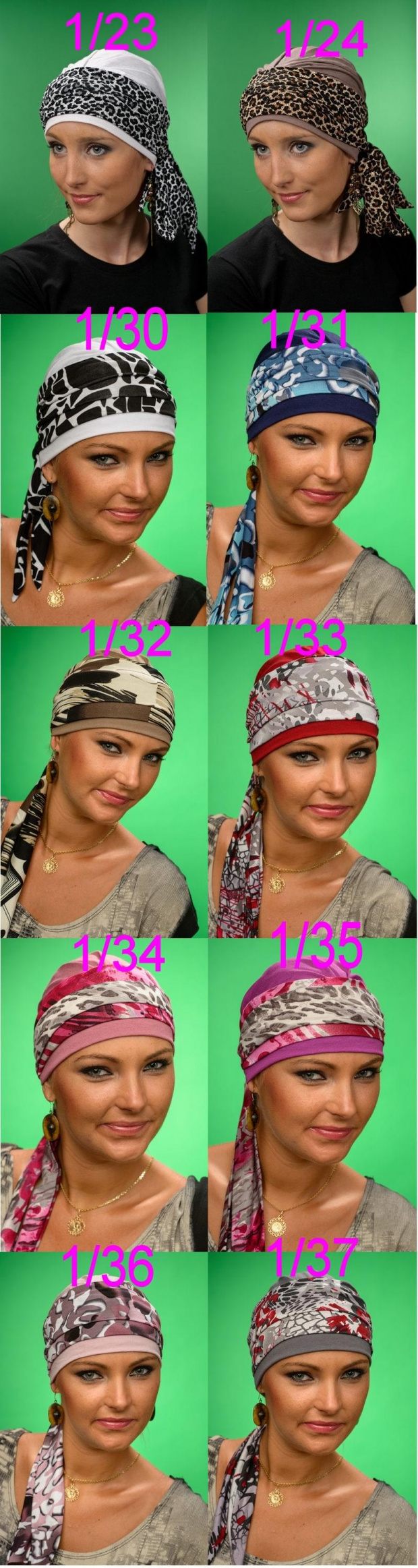 Turban Chusta Amelia #turbany