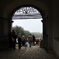 Widok przez bramę