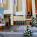 wystrój na I Komunię Św. w moim kościele ... #bukiety #Kędzierzyn #kwiaty