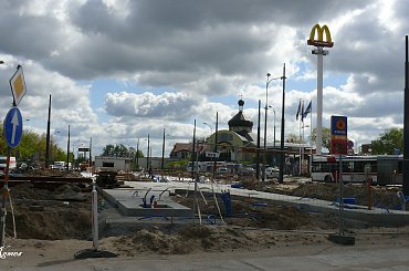 Olsztyn - budowa linii tramwajowej - 2015.05.12 #Olsztyn