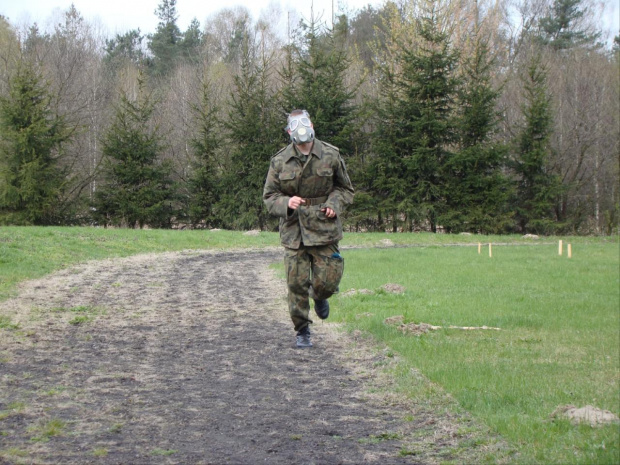 Gimnazjum na manewrach u nas zagościło
Trzydziestu "dzieciaków" fajnie się bawiło #Sobieszyn