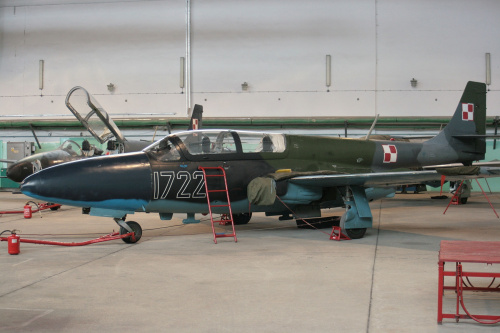 TS-11 Iskra number 1722 during service in Polish Air Force