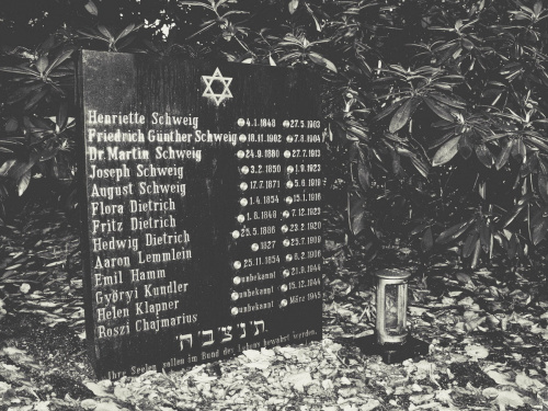 Cmentarz w Białej Wodzie (Weißwasser), kiedyś tu był cmentarz żydowski...