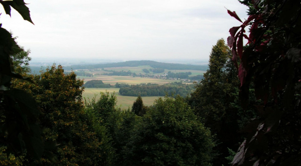 widok z Zamku Grodziec