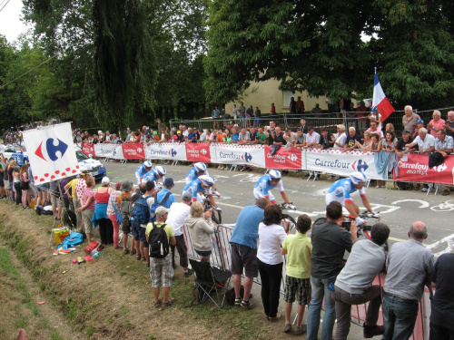 Jazda na czas, kolejne ekipy #Tour de #France #Plumelec